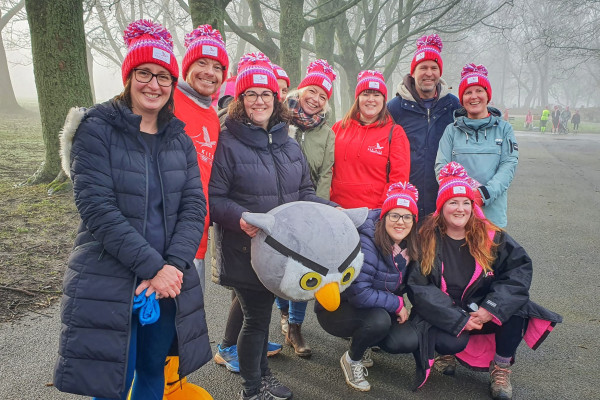 Parkrun volunteer team