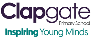 Clapgate primary school logo